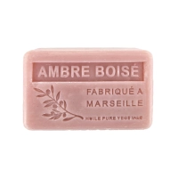 8 Savons 125g non filmés - AMBRE BOISEE