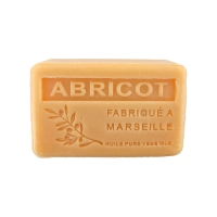 8 Savons 125g non filmés - ABRICOT