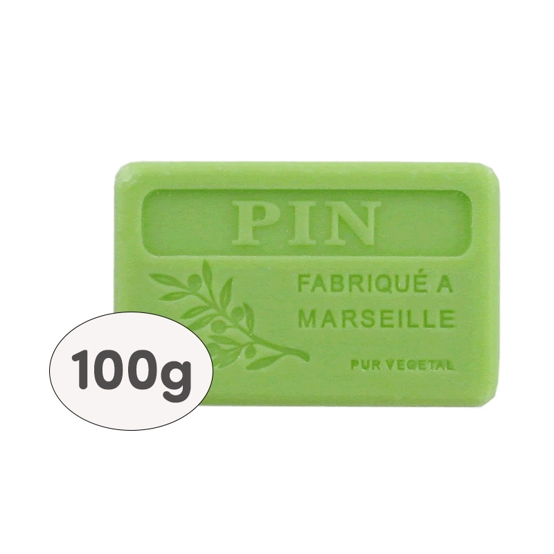 9 Savons 100g filmés, étiquetés - PIN