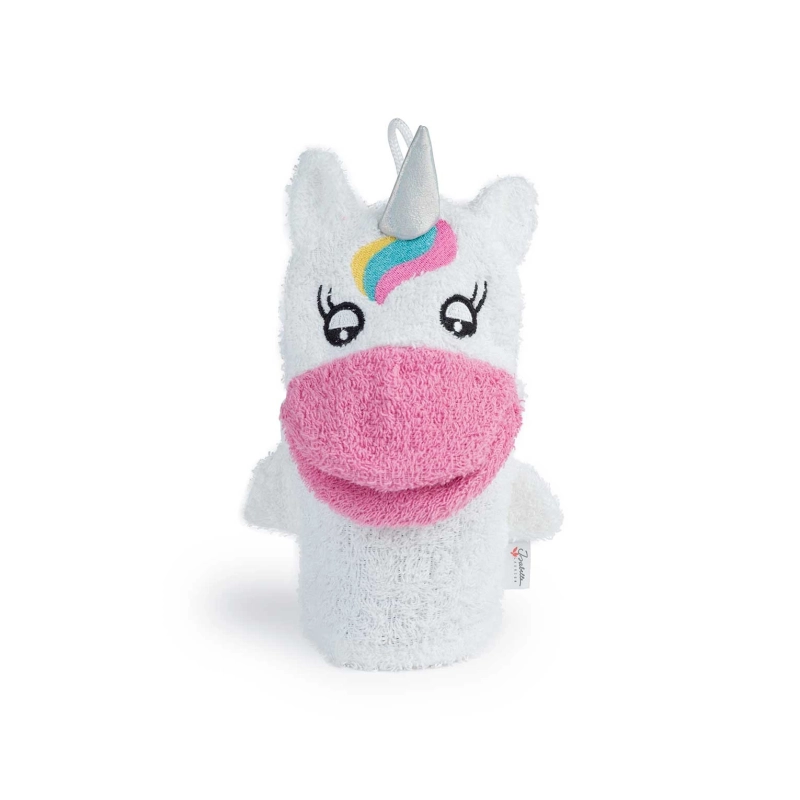 Gant de toilette fantaisie - Licorne 