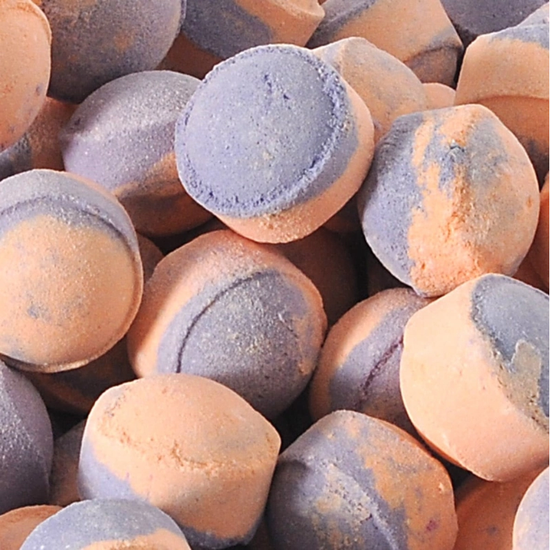 Hersteller und Vertreiber von Mini-Brausekugeln mit Orangen-/Patchouli-Geschmack - Verkauf an Händler