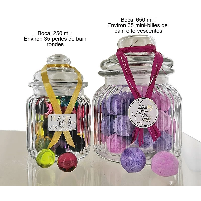 Bonbonnière en verre 650 ml - Carton 18 