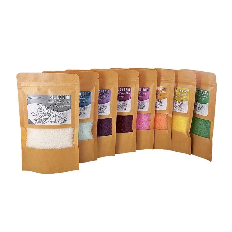        -Gamme complète - Sels de bain - 8 refs x5 sachets de 250g 