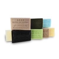           -    Savon Marseille/Alep 100g - Découverte boite de 8 