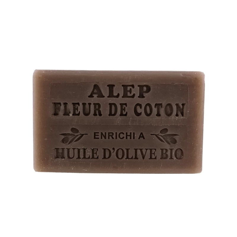           -    Savon Marseille/Alep/Coton 100g - Boite de 8 