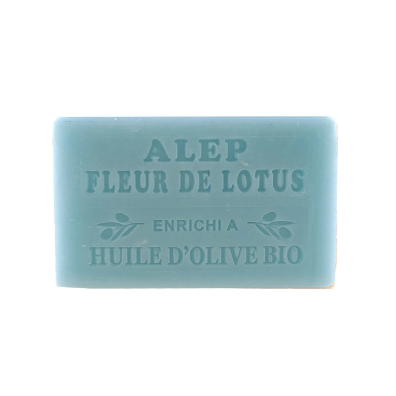           -    Savon Marseille/Alep/Lotus 100g - Boite de 8 