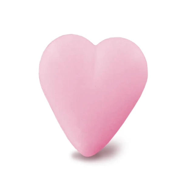 Savon forme cœur rose 34g - Sachet 10