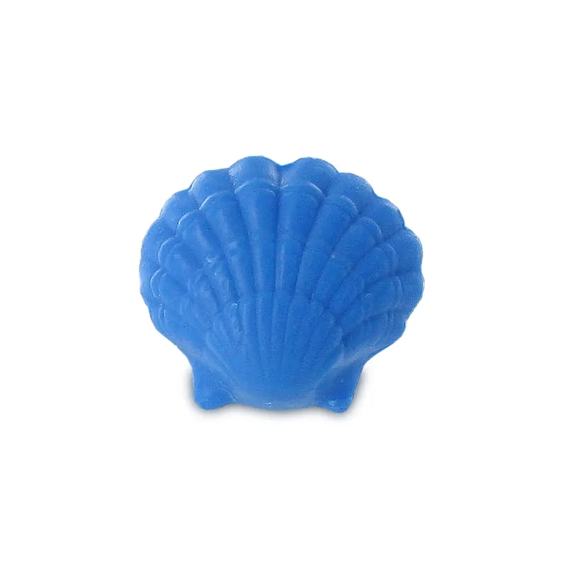 Savon forme coquillage bleu - Sachet 10