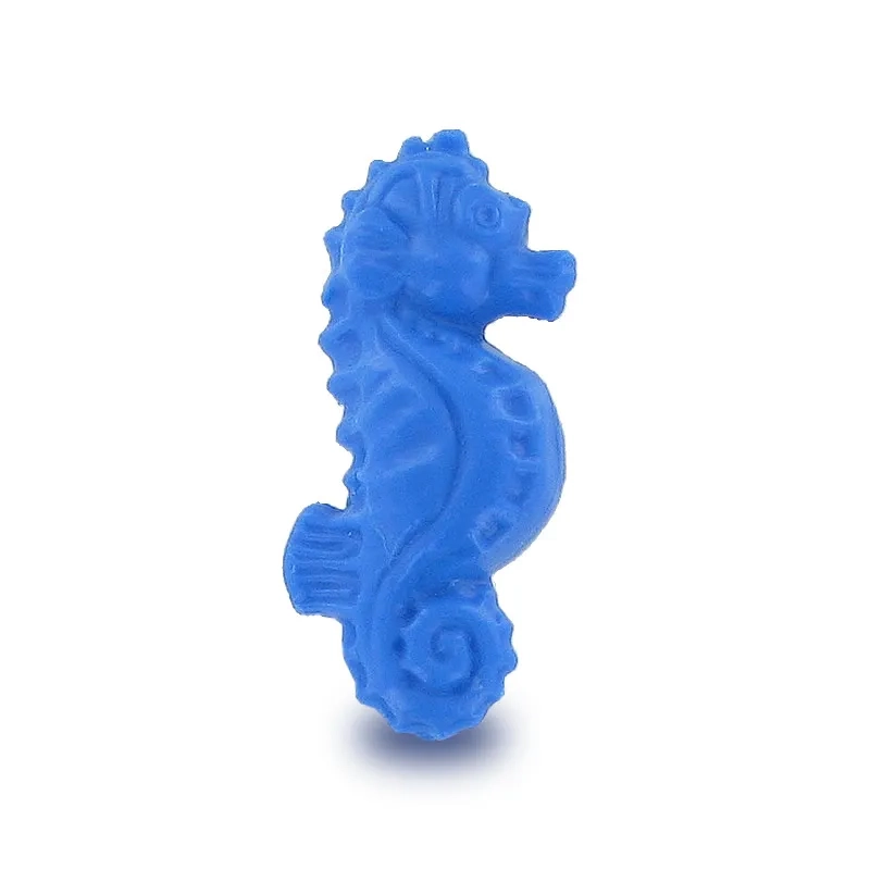 Savon forme hippocampe bleu - Sac 50