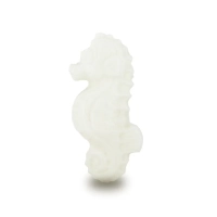 Savon forme hippocampe blanc - Sac 50