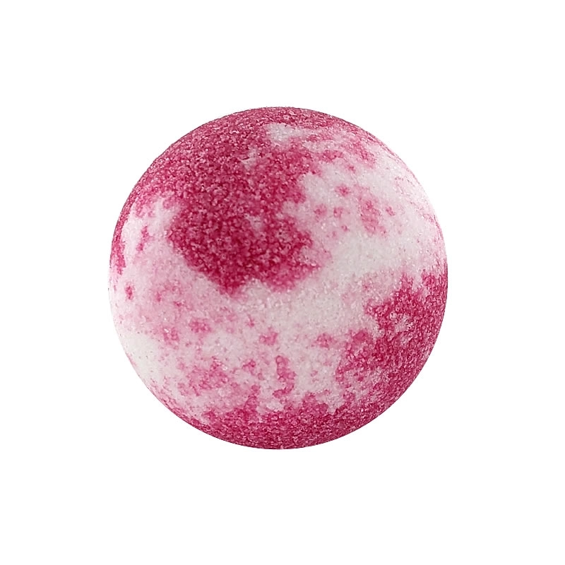 Badekugel 45g zweifarbig mit Cranberrygeschmack - 24 Stück