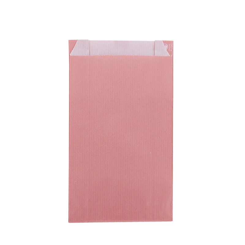 Pochettes cadeau kraft unies noires
