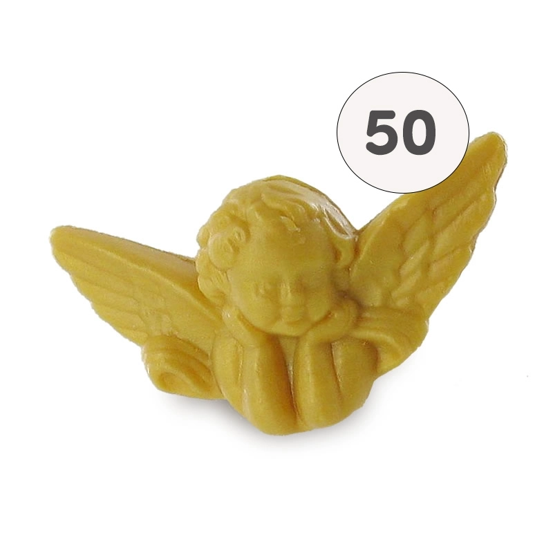 Motivseife: Engel – Gold – Beutel mit 50 Stück