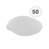 Seife Muschelform flach rosa - Beutel 50 