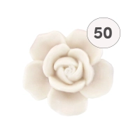 Savon forme fleur blanche - Sac 50 