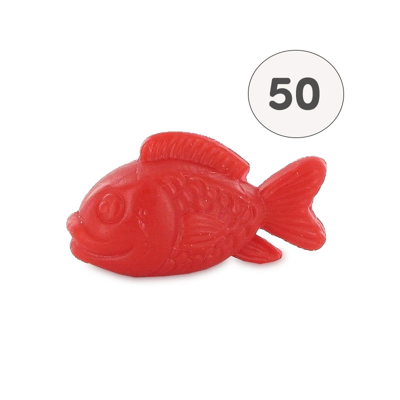 Savon forme poisson rouge - Sac 50 