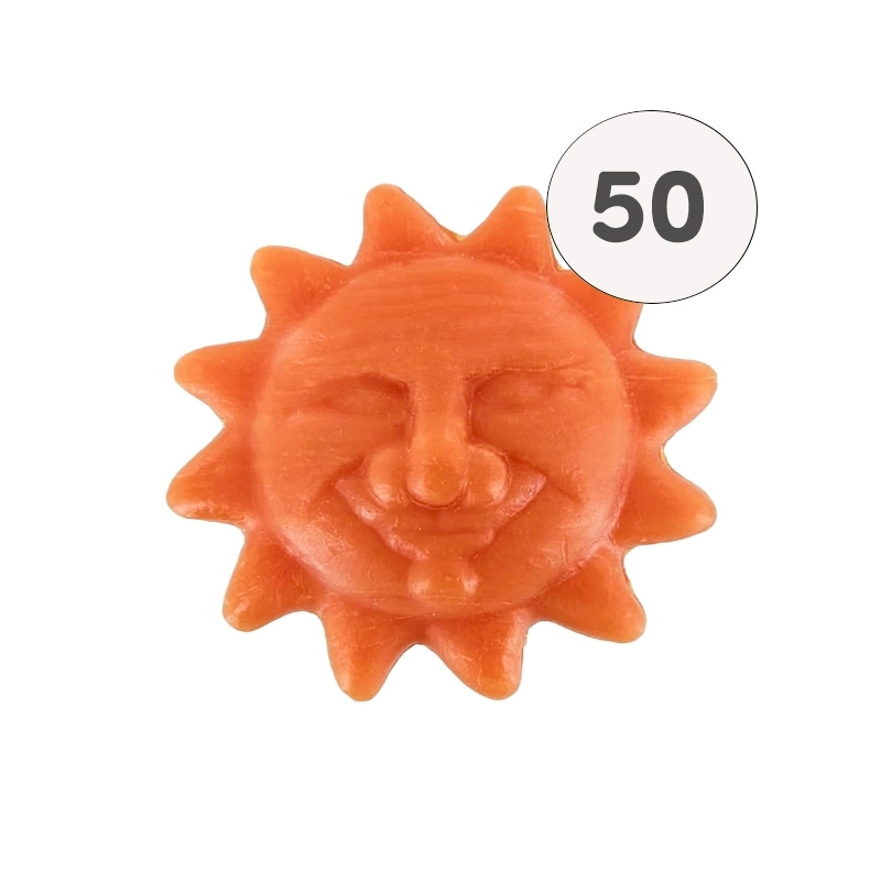 Savon forme soleil - Sac 50 