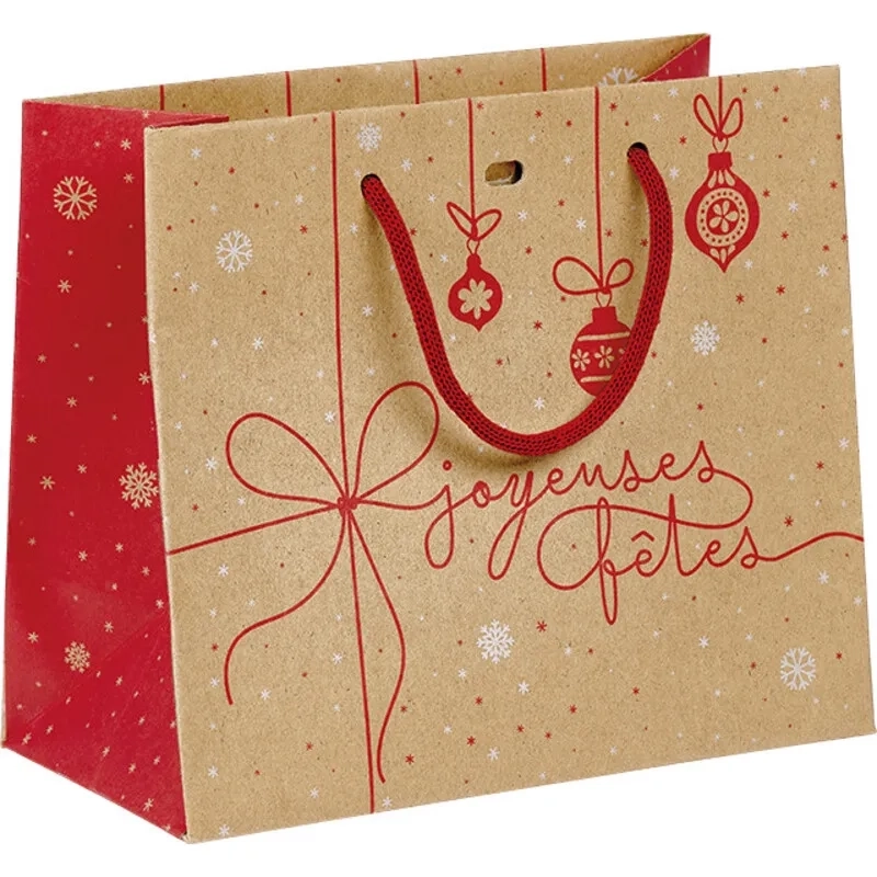 Sac papier fenetre PVC kraft