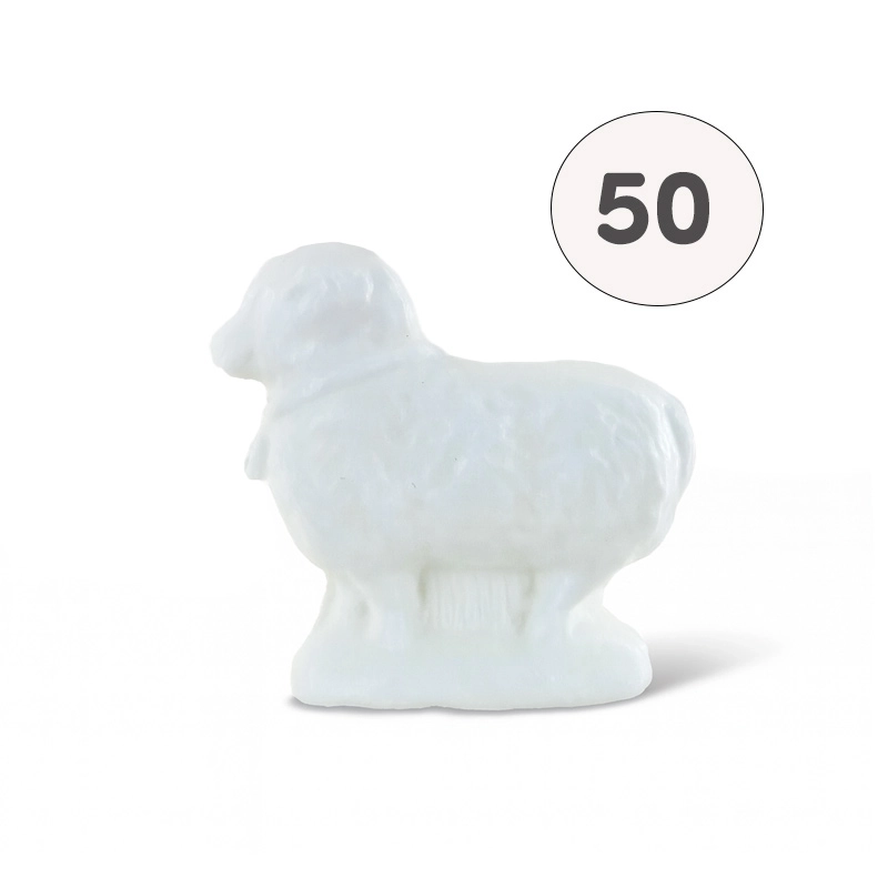 -              Weiße Katzenseife - Beutel 50